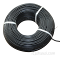 Cavo isolante in gomma in silicone nero